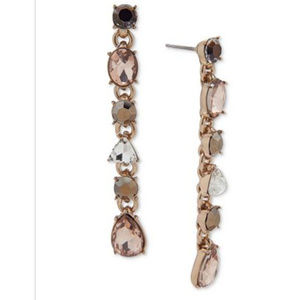 GIVENCHY Linear Drop Earrings